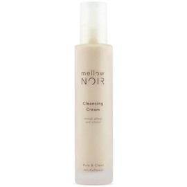 mellow NOIR Cleansing Cream 150 ml | Cleanses, Nourishes & Protects | Facial Cleanser | Eye Make Up Remover Waterproof | Cleanser Face | Vegan | Certified Natural Cosmetics
