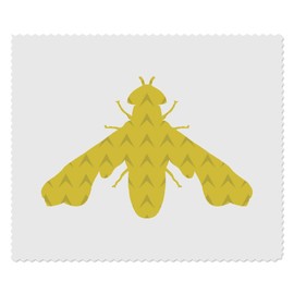 Azeeda 2 x 'Schwebfliege-Silhouette ' Mikrofaser-Objektiv- / Brillenreinigungstücher (LC00027227)