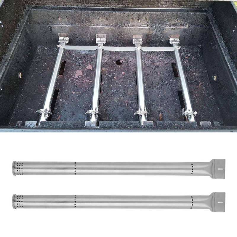 2PCS BBQ Parts Gas Grill Replacement Stainless Steel Grill Burners