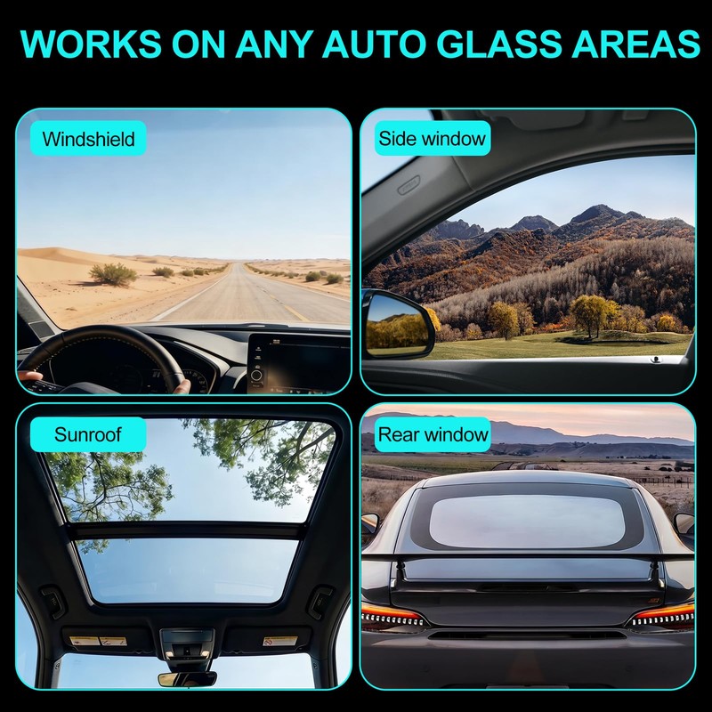 Yocisku Professional Windshield Crack Repair Kit, Upgraded Glass Repair Fluid