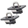 2pcs Stainless Steel Bull Ring Truck Bed Side Tie Down