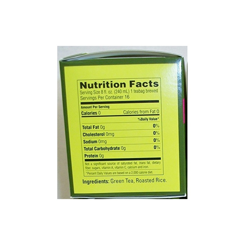 Yamamotoyama Genmai-cha Green Tea with Roasted Rice 16 Count Tea