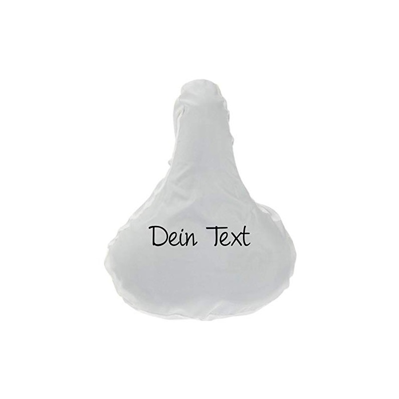 Shirtinstyle Premium Protective Cover Saddle Protector with Your Desired Text,