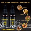 Beard Set, Beard Care Set for Men, Beard Growth Set