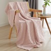 PHF 100% Cotton Waffle Weave Throw Blanket, Soft Lightweight Breathable