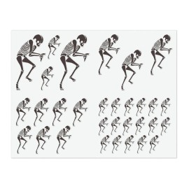 My Many Many's 8x11 Sticker Sheets Sneak Reaper - 8.5" × 11", White, Die-Cut