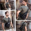 HUNTVP Tactical Military Chest Bag Molle Crossbody Shoulder Sling Pack