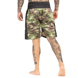 BENLEE Mens Amboy XXXL Camo Woodland Boxing Pants, Green, 3 XL