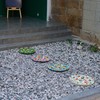 QZSDBWHCB - Garden Decoration - Mosaic Stepping Stone - Patio