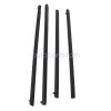 ATUOTPO 4 Pcs Lower Door Window Reveal Molding Weatherstrip For