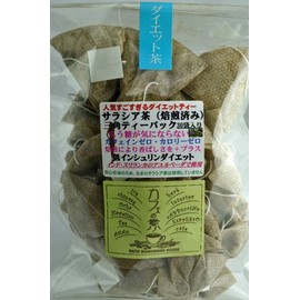 Diet Salacia Tea (Roasted) Triangle Tea Pack [0.1 oz (2.5 g) x 30 Pieces]