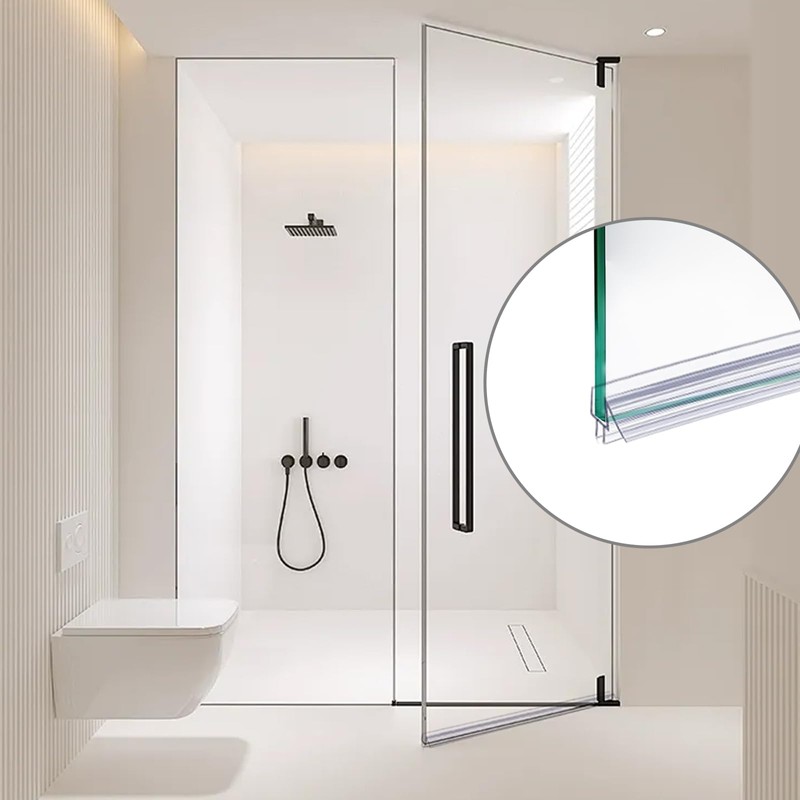 39 inch Shower Door Bottom Seal, 6 Pack Frameless Glass