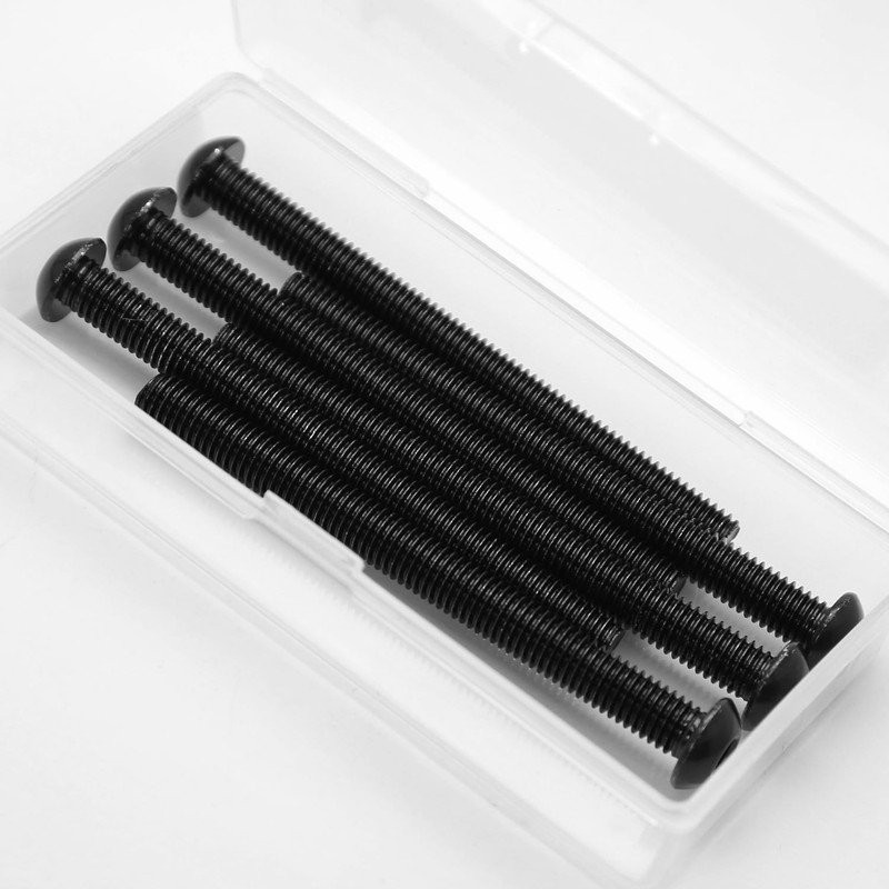 M8 x 90 mm Rounded Head Screws with Hexagon Socket