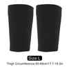 Thigh Compression Sleeves Accurate Support Reduce Swelling Thigh Brace Wrap