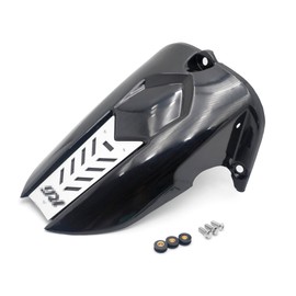 HONGK- R6 Aluminum Accent Rear Wheel Fenders Black Motorcycle Mudguards ABS Thermoformed Plastic Protector Tire Huggers Compatible with 03-05 Yama YZF-R6