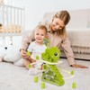 Race Track Toy Climbing Stairs Toys with 3 Dinosaurs Kid
