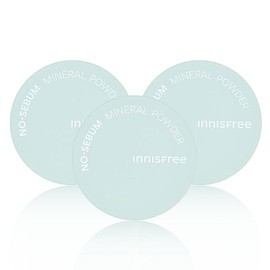 [Innisfree] Innisfree No Sebum Mineral Powder 5g 3 Packs / [이니스프리] 이니스프리 노세범 미네랄 파우더 5g 3개