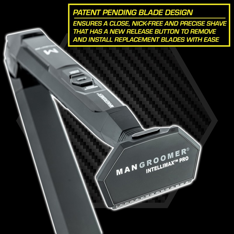 MANGROOMER - INTELLIMAX PRO New Advanced Back Shaver 2.7 Inch