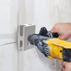 Square Slot Cutter for Dewalt & Milwaukee,Stainless Steel Square Hole