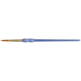 Royal Brush R9250-3/0 Crafter's Choice Taklon Round Brush, Size 3/0, Gold