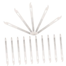 Ipetboom 15Pcs Nail File Tools Curved Manicure Art Tools for Professional Salon Household Use Durable Metal Nail Trimmers and Buffers