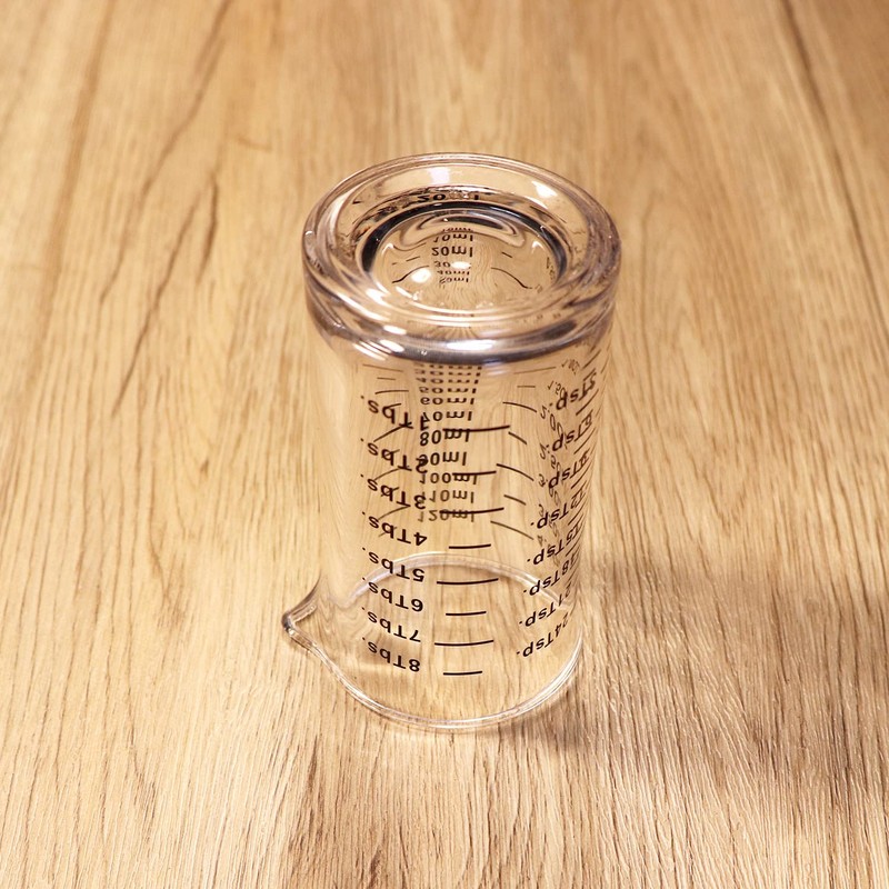 Ackers Shot Glass Measuring Cup 4 Ounce/120ML Liquid Heavy High