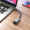 ALOGIC ULCGE-SGR Ultra USB-C Male to RJ45 Gigabit Ethernet Female