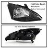 2PCS Headlights Assembly For 2000 2001 2002 2003 2004 Pre-Facelift