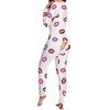 CocMouse Women's Valentine Sexy Butt Button Back Flap Jumpsuit One