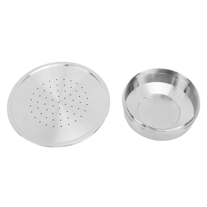Reusable Coffee Pods Stainless Steel Refillable Capsule Fine Mesh Detachable