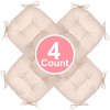 JAMPAYANG Chair Cushion, 4 Pack Chair Cushions for Dining Chairs,