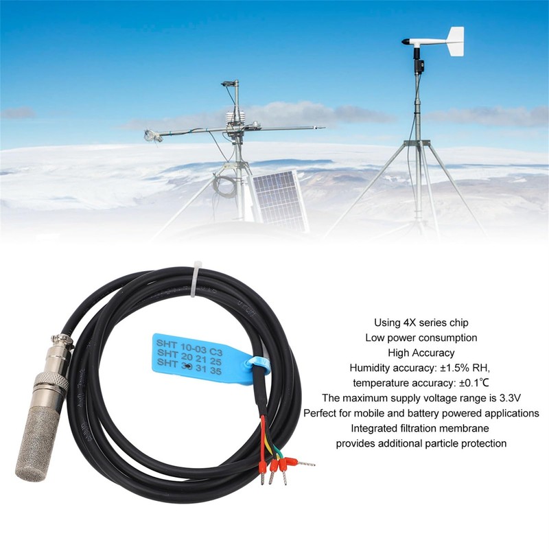 FS200 SHT45 Soil Temperature Humidity Sensor Soil Sensor Digital Soil