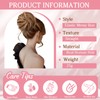Benehair Hair Pieces for Women Messy Bun Real Hair Ponytail