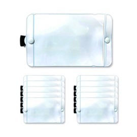 Set of 10 Armbands, Japanese Insert, Rubber Band, Arm Pass, Staff, Photography, Neighborhood Association (White)