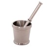 Sahishnu Online & Marketing Stainless Steel Khalbatta, Steel Mortar &