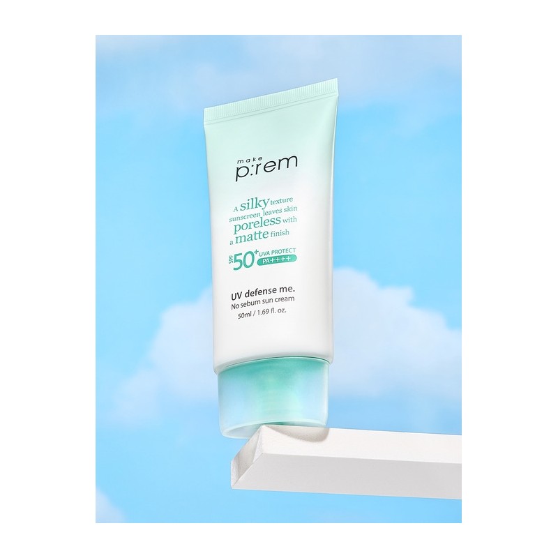 UV Defense Me No Sebum Sun Cream 50ml / 유브이