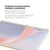 Miquelrius - A5 Notebook, Polypropylene Cover, A5 Notebook with 120