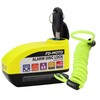FD-MOTO Alarm Disc Lock & Reminder Cable Black/Yellow Green