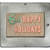 Candy Molds N More Happy Holidays Card Chocolate Candy Mold Christmas 2083