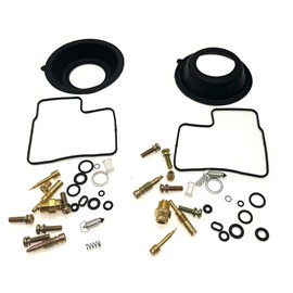 BARMUCUO 2-Pack Carburetor Carb Rebuild Repair Kits Replacement for Honda Shadow Spirit 1100 VT1100C 1999-2007 VT1100C Black 1999-2000 VT1100C1 1997-1998