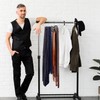 NiHome 2-Pack Double-Layer Rotating Belt Hangers for Closet, 2-Tier Rotatable