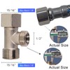 Bidet T Adapter - T Valve Adapter for Bidet, Made