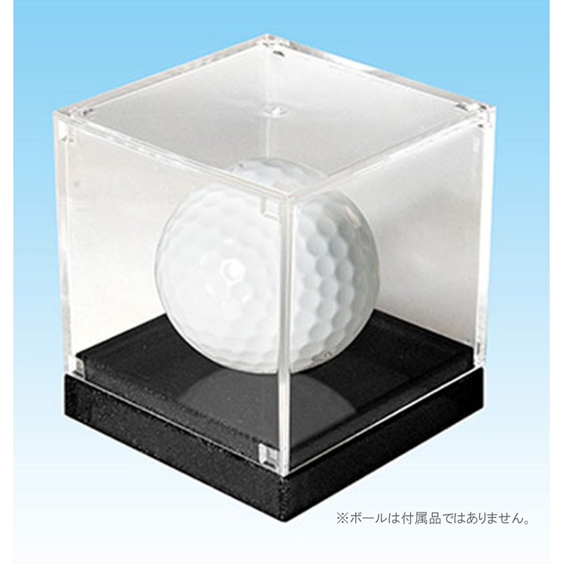 Izumi Kasei 3179BK Display Case for Golf Balls, Black