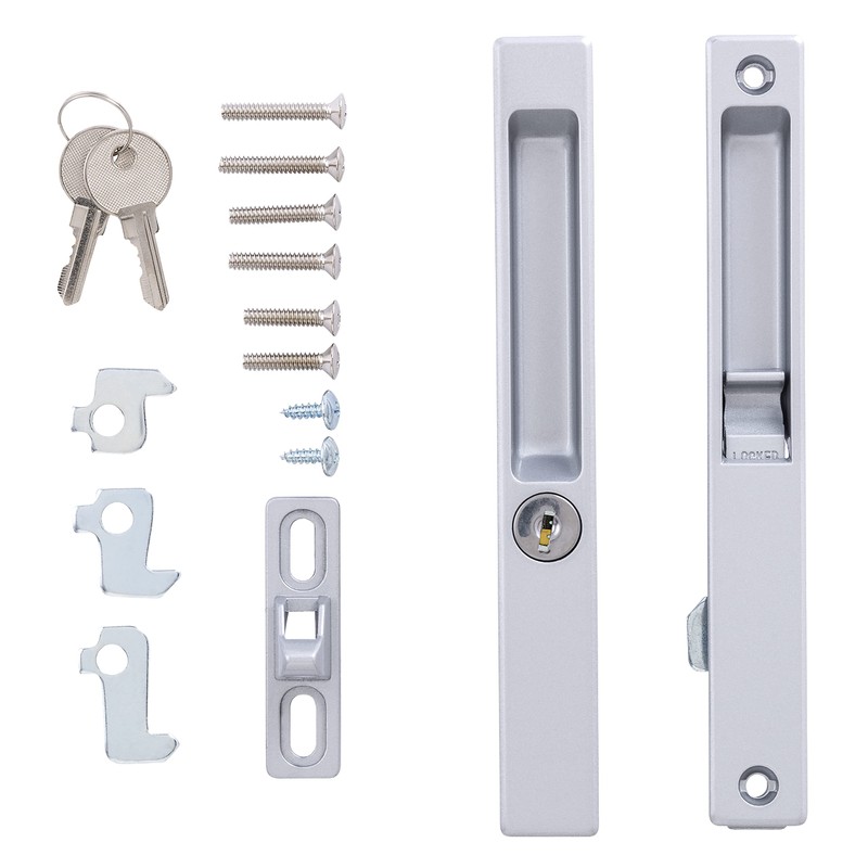 Wright Products - Keyed Flush Mounted Sliding Patio Door Latch
