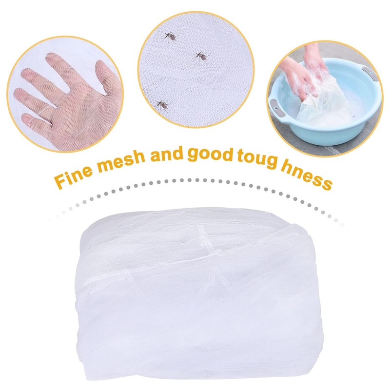 Mosquito Net Bed AUEJACKY Large Mosquito Net for Double Bed