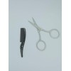 PRACTICO KIT DE TIJERA PARA RECORTAR BARBA Y CEJA +