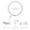 BAYLAY First Communion Gifts, Cross Bracelet for Teen First Communion