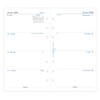 Filofax Personal week on two pages English Sunday start 2026