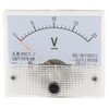 uxcell 85C1-V Panel DC Voltage Volt Analog Gauge Meter Voltmeter