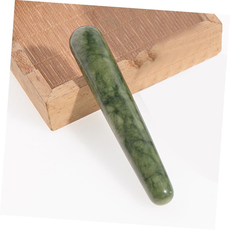 OHPHCALL Jade Acupressure Pen Natural Jade Massage Tool for Acupuncture